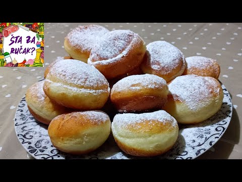 Klasične krofne - stari i najjednostavniji recept