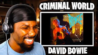 CRAZY GOOOD!! | Criminal World - David Bowie (Reaction)