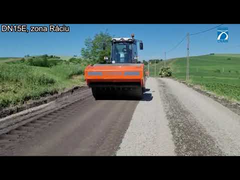 A început reabilitarea DN15E în zona Râciu