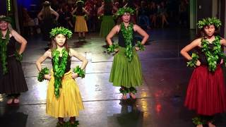 He Mele No Lilo | Hawaiian Hula Choreography | Student dance performacne