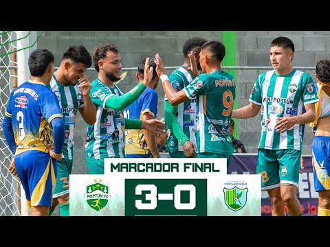🔥 Poptún FC golea 3-0 a Juventud Cachacera | Resumen y goles