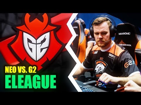 ELEAGUE - neo vs. G2 - insane clutch