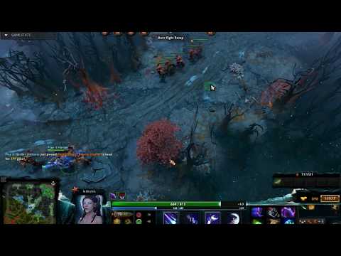 Dota 2 - Best Mirana's arrow