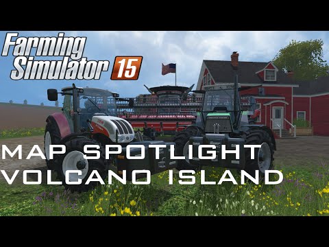 Farming Simulator 15 Map Spotlight - Volcano Island