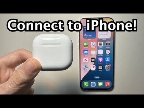 How to Connect AirPods 4 (or ANY) to iPhone & Set Up!