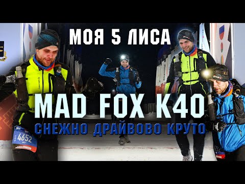 КАК Я ПРОБЕЖАЛ MAD FOX ULTRA K40🤘 5 МОЯ ЛИСА✅СУГРОБЫ И ХОЛОД С КРАСОТОЙ ЗИМЫ #trailrunning #madfox