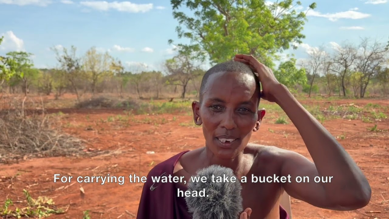 Maasai women and water