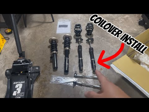 BC Racing BR Coilover Install | BMW | Z4 | E89