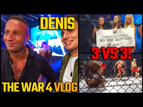 THE WAR 4 GALA I KULISY 3 VS 3! *co tam się działo?!* (Denis Załęcki, Boxdel, Mściwujewski)
