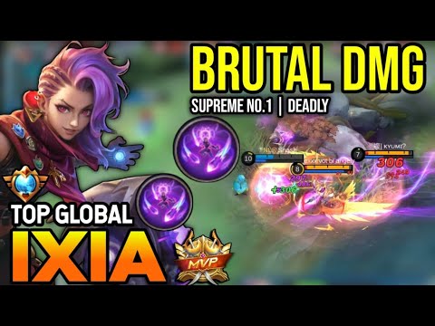 IXIA BEST BUILD 2023 | TOP GLOBAL IXIA GAMEPLAY | MOBILE LEGENDS✓