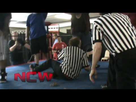 The Maine State Posse attack Redd Roche [NCW Red, White, & Bruised]