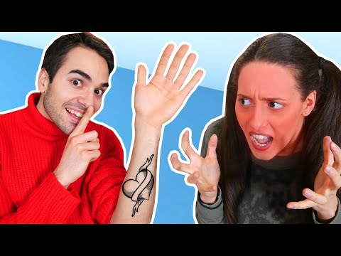 I GOT A TATTOO - PRANK ON REBBY