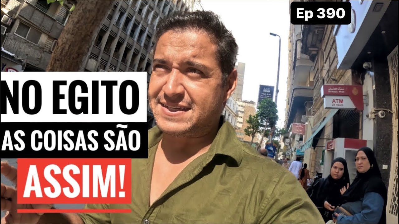 COMO É a CAPITAL do EGITO. Primeiras impressões de CAIRO.