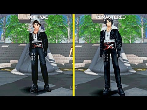 Final Fantasy VIII – Original vs. Remastered Graphics Comparison