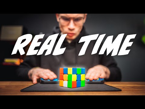 real time CUBE WITH ME (2 hour cubing WITH MUSIC)