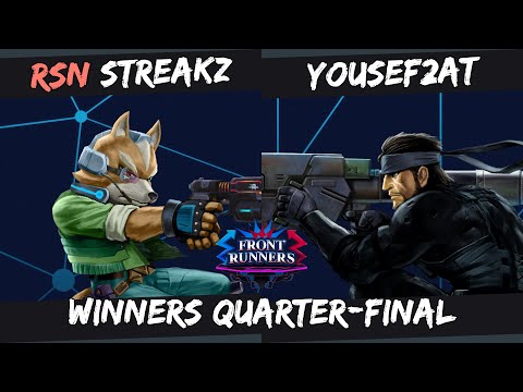 FRONT RUNNERS #3 - Winners Quarters - RSN | Streakz (Fox) v Yousef2AT (Snake) - SSBU