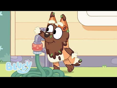 No te hagas amiga de la ensalada | Parrillada | Bluey Español Canal Oficial