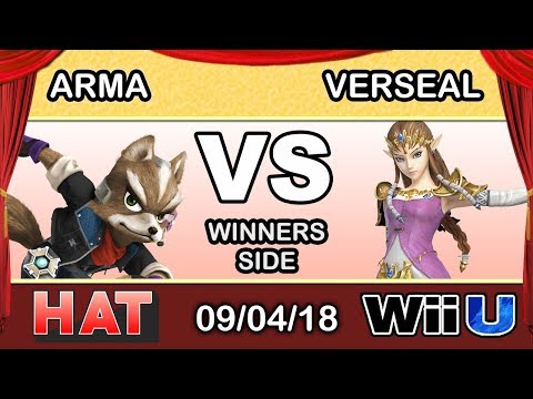 HAT 37 - Kh | Arma (Fox) Vs. UNI | Verseal (Zelda) Winners Side - Smash 4
