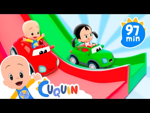 Carros de animais e mais vídeos educativos com Cuquin 🚘 Desenhos animados para bebês