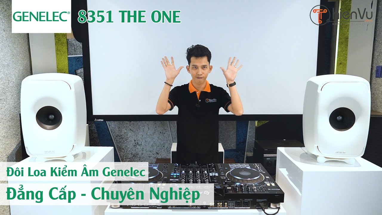 video Loa kiểm âm Genelec 8351A chính hãng 0