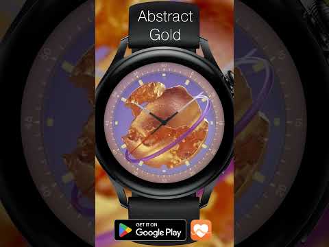 Abstract Gold Watch Face video thumbnail