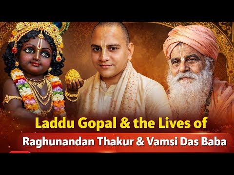 कैसे प्रकट हुआ लड्डू गोपाल का स्वरूप || Prashant Mukund Prabhu || Raghunandan & Vamsi Das Babaji