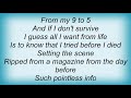 Self - It All Comes Out In The Wash Lyrics