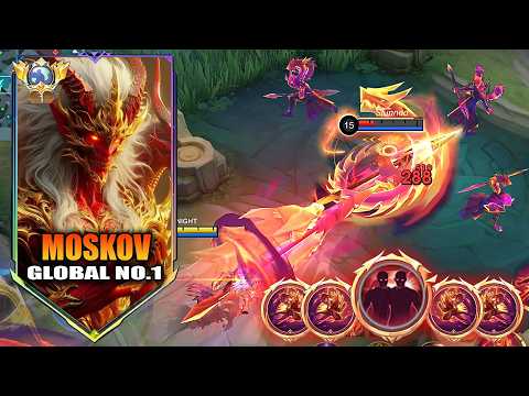 GLOBAL MOSKOV UNLIMITED DASH BUILD + FLICKER! COMEBACK WITH A STYLE! SAVAGE GAMEPLAY!!!