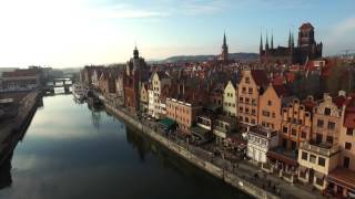 Gdańsk z drona w full hd | Full HD drone movie recorded in Gdańsk Old Town