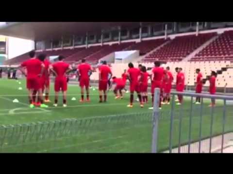 Iraqi National Team In Preparation For The Asian Cup تدريب مع المنتخب  العراقي استعدادا لكأس آسيا