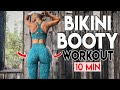 BIKINI BOOTY WORKOUT Übungen Um Ihren Hintern Zu Formen 10 Minuten