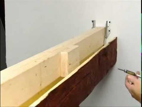 Suspended Faux Beam Installation - Superior Building Supplies