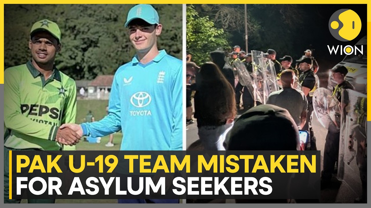 Pak U-19 Team Mistaken for Asylum Seekers | WION