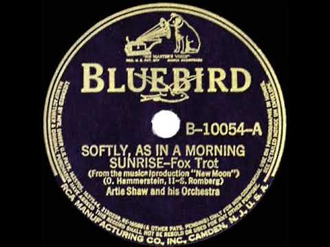 1938 Artie Shaw - Softly, As In A Morning Sunrise