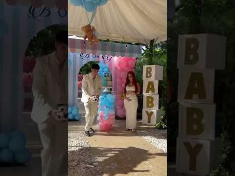 Revelación de género de Nikki y Augus 🥳💖💙