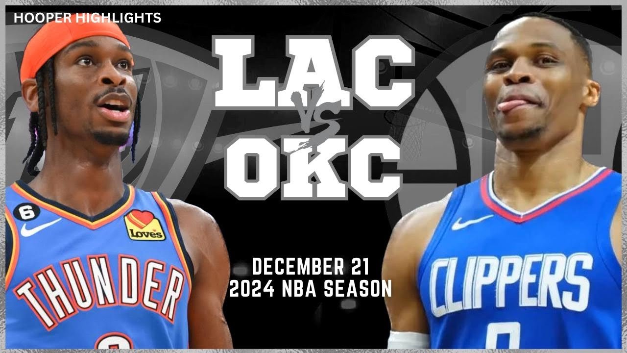 22.12.2023 | Oklahoma City Thunder 134-115 Los Angeles Clippers
