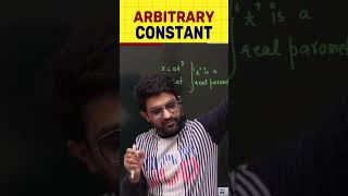 What is Arbitrary Constant #maths #shorts #bhannatmaths