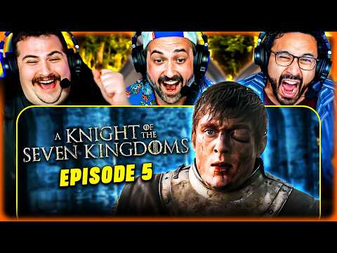 A KNIGHT OF THE SEVEN KINGDOMS 1x5 REACTION –CONSEQUENCES ARE CATCHING UP!– FIRST TIME WATCH- REVIEW