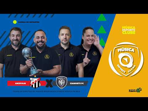 ANÁPOLIS  GO X CIANORTE FC - COPA DO BRASIL 2026 - 2ª FASE