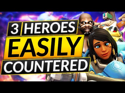 How to COUNTER the 3 BEST DPS Heroes RIGHT NOW - EASY Way to RANK UP - Overwatch Guide
