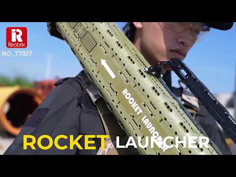 Reobrix 77027 AT-4 M136 Antitank Grenade Launcher - AT-4 M136 Granatwerfer  Weapons Waffen