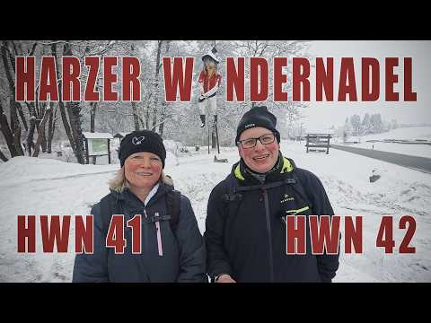 Harzer Wandernadel HWN 41 und HWN 42