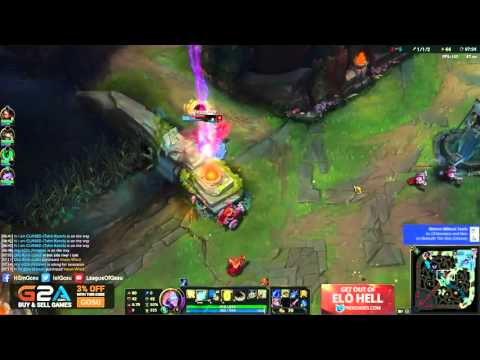 Hi Im Gosu | Ezreal & Thresh vs Kalista & Poppy | S6 Challenger Gameplay