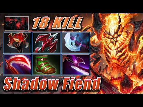 Shadow Fiend Dota 2 [ 18 Kill ] - Dota 2 Gameplay Live - Watch & Learn