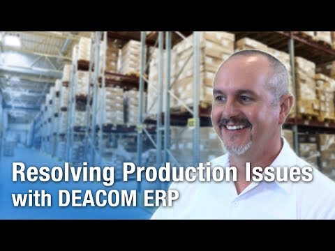 Resolving Production Issues with DEACOM