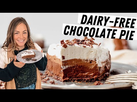 Dairy Free Chocolate Pie (Vegan)