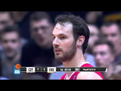 ABA Liga 2015/16 full match, Semi-finals, Round 1: Crvena zvezda Telekom - Cedevita (15.3.2016)