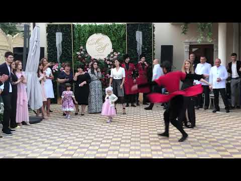 Maga & Asya's Wedding Day 3 Dancing (Lezginka)