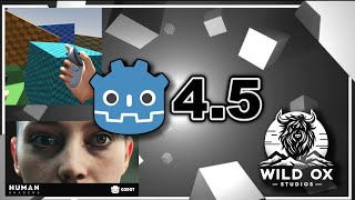 Godot 4.5 Release - Human Shaders, XR, Ubershader Baker and More!