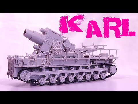 BIG KARL! - Hobby Boss Mörser Karl-Gerät in 72nd scale